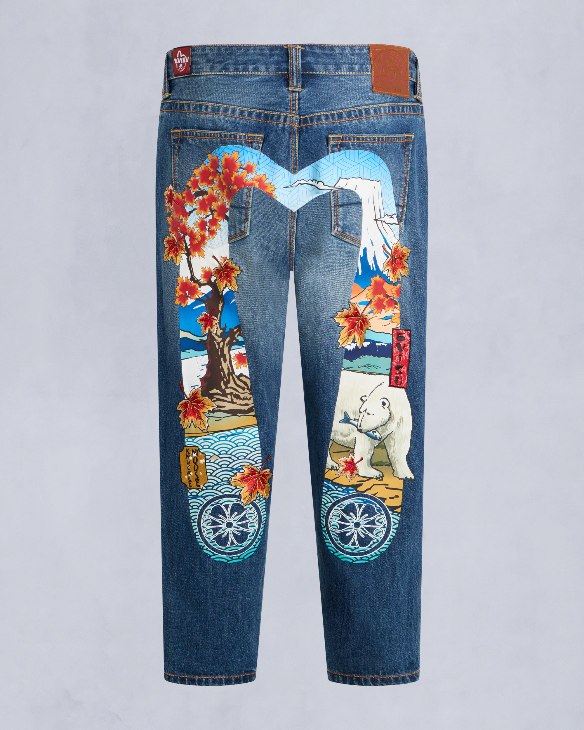 Moose Knuckles - M35MR788EV - Evisu x Moose Straight Leg Jeans - MENS -  - Detail2