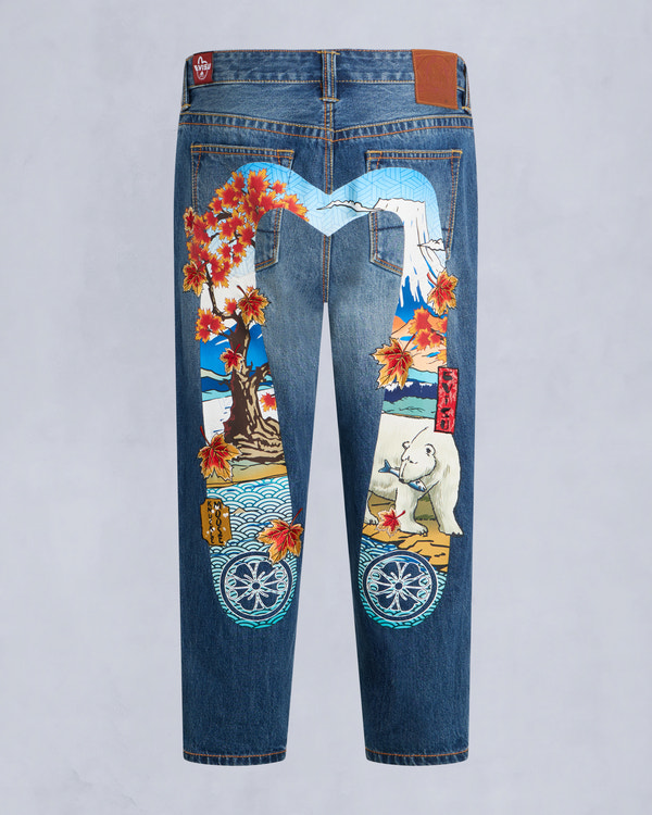 Moose Knuckles - M35MR788EV - Evisu x Moose Straight Leg Jeans - MENS -  - Detail2
