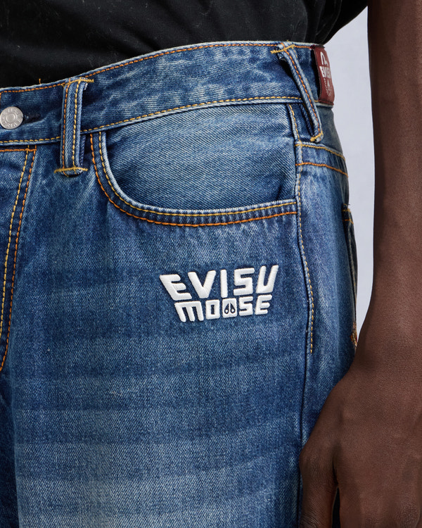 Moose Knuckles - M35MR788EV - Evisu x Moose Straight Leg Jeans - MENS -  - Detail6