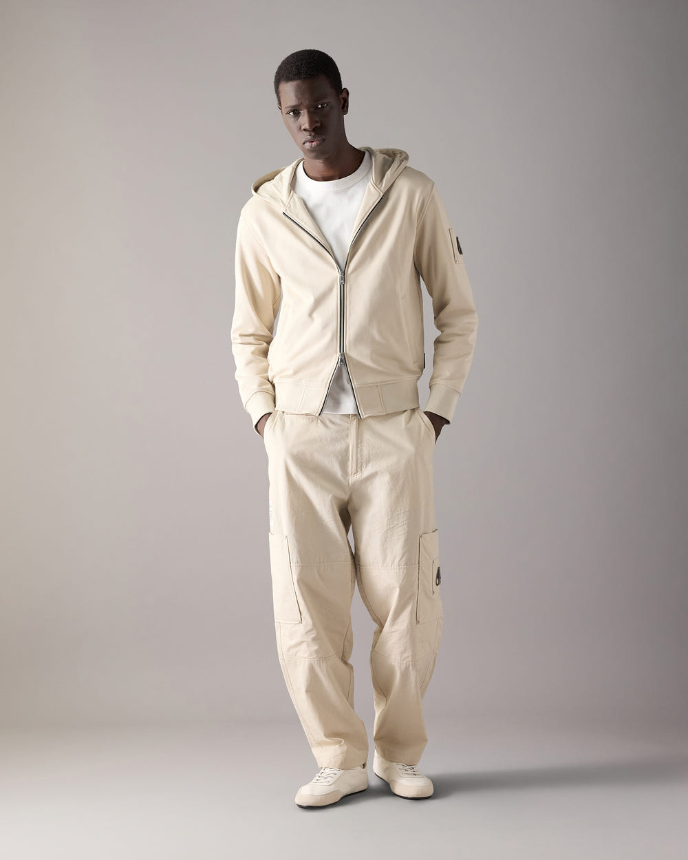 Moose Knuckles - M35MS609 - Hartsfield Zip-Up Hoodie - MENS -  - Front Category
