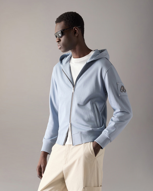 Moose Knuckles - M35MS609 - Hartsfield Zip-Up Hoodie - MENS -  - Front