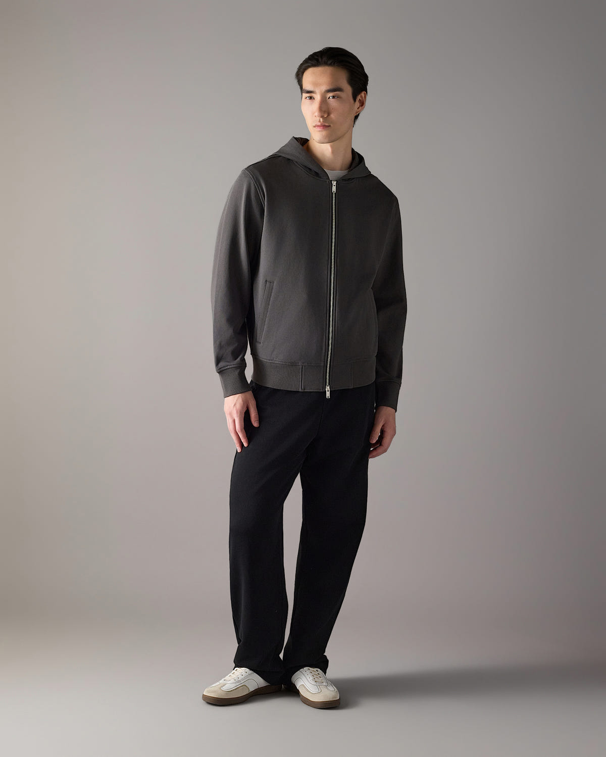 Moose Knuckles - M35MS609 - Hartsfield Zip-Up Hoodie - MENS -  - Front
