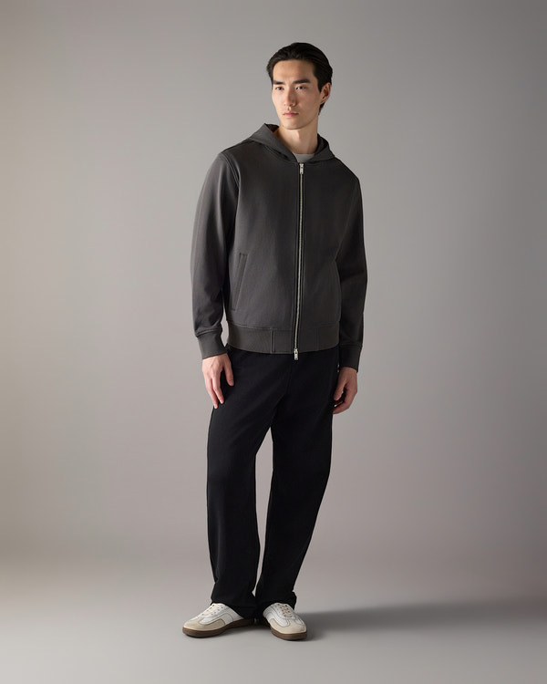 Moose Knuckles - M35MS609 - Hartsfield Zip-Up Hoodie - MENS -  - Front