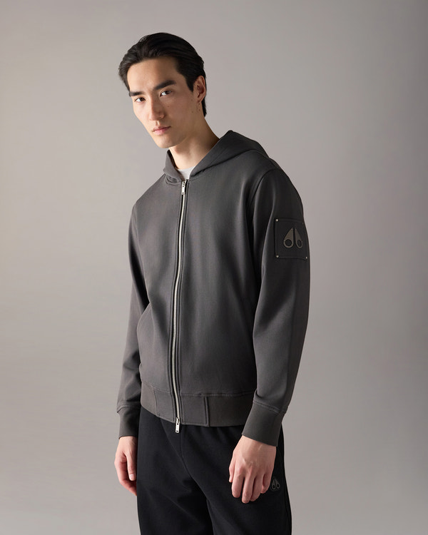 Moose Knuckles - M35MS609 - Hartsfield Zip-Up Hoodie - MENS -  - Front Category