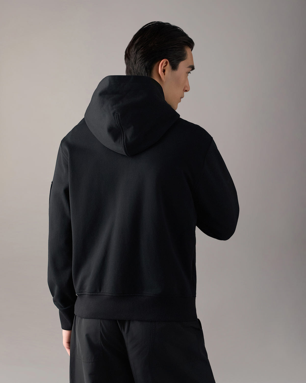 Moose Knuckles - M35MS609 - Hartsfield Zip-Up Hoodie - MENS -  - Back