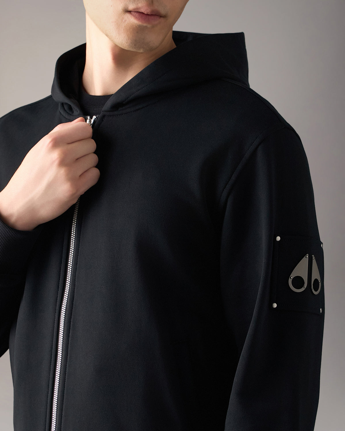 Moose Knuckles - M35MS609 - Hartsfield Zip-Up Hoodie - MENS -  - Detail1
