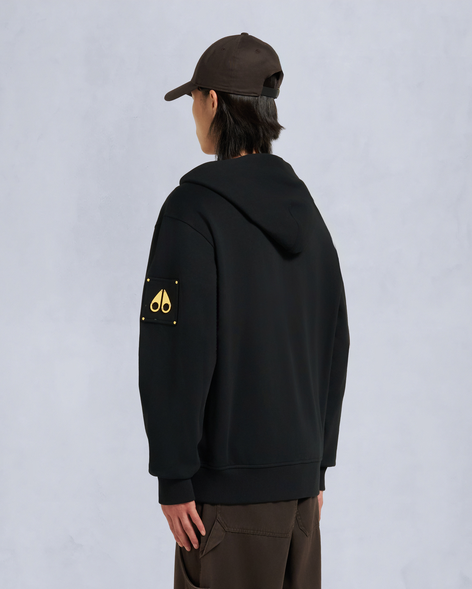 Moose Knuckles - M35MS609G - Gold Series Snyder Full-Zip Hoodie - MENS -  - Back