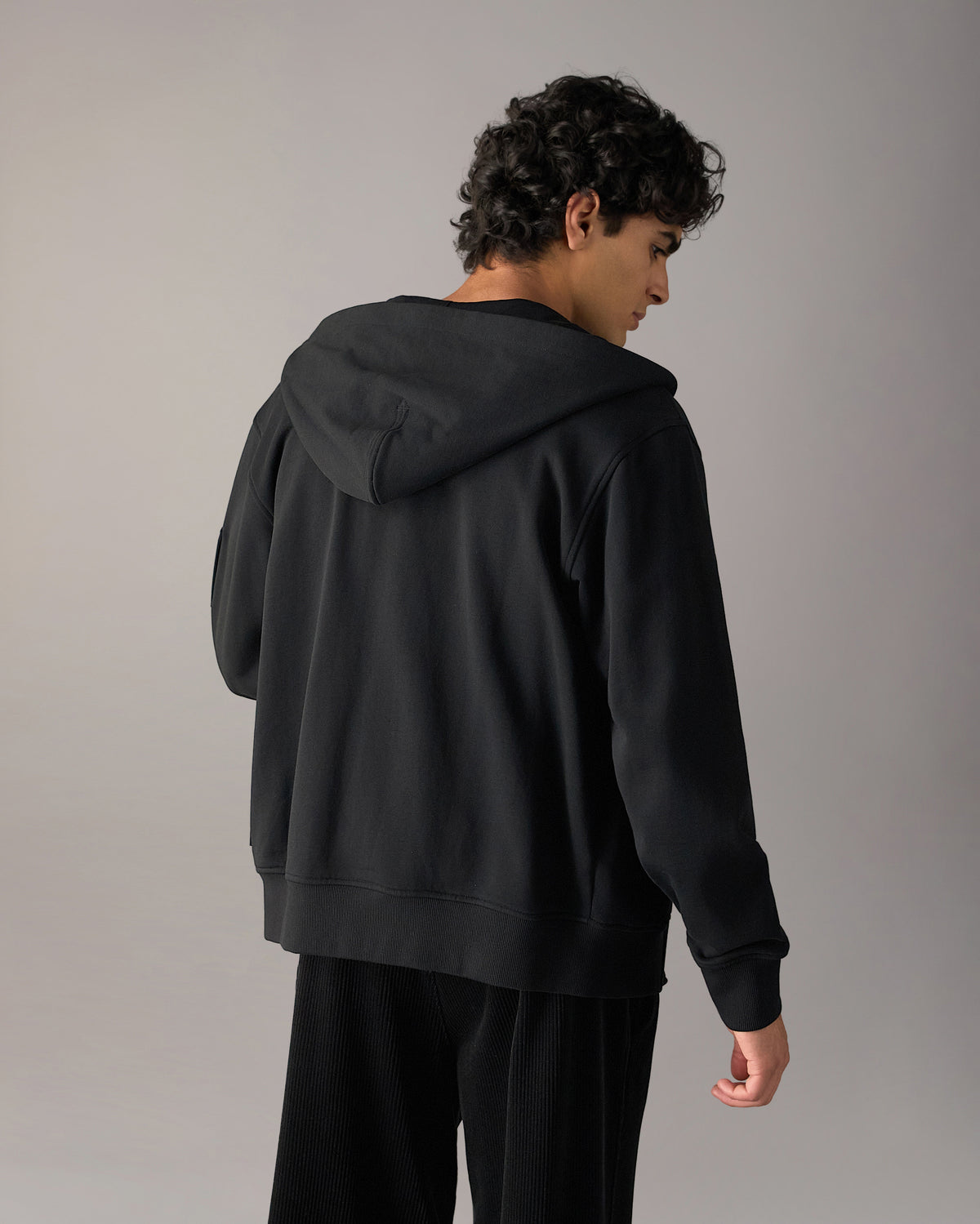 Moose Knuckles - M35MS609G - Gold Series Hartsfield Zip-Up Hoodie - MENS -  - Back