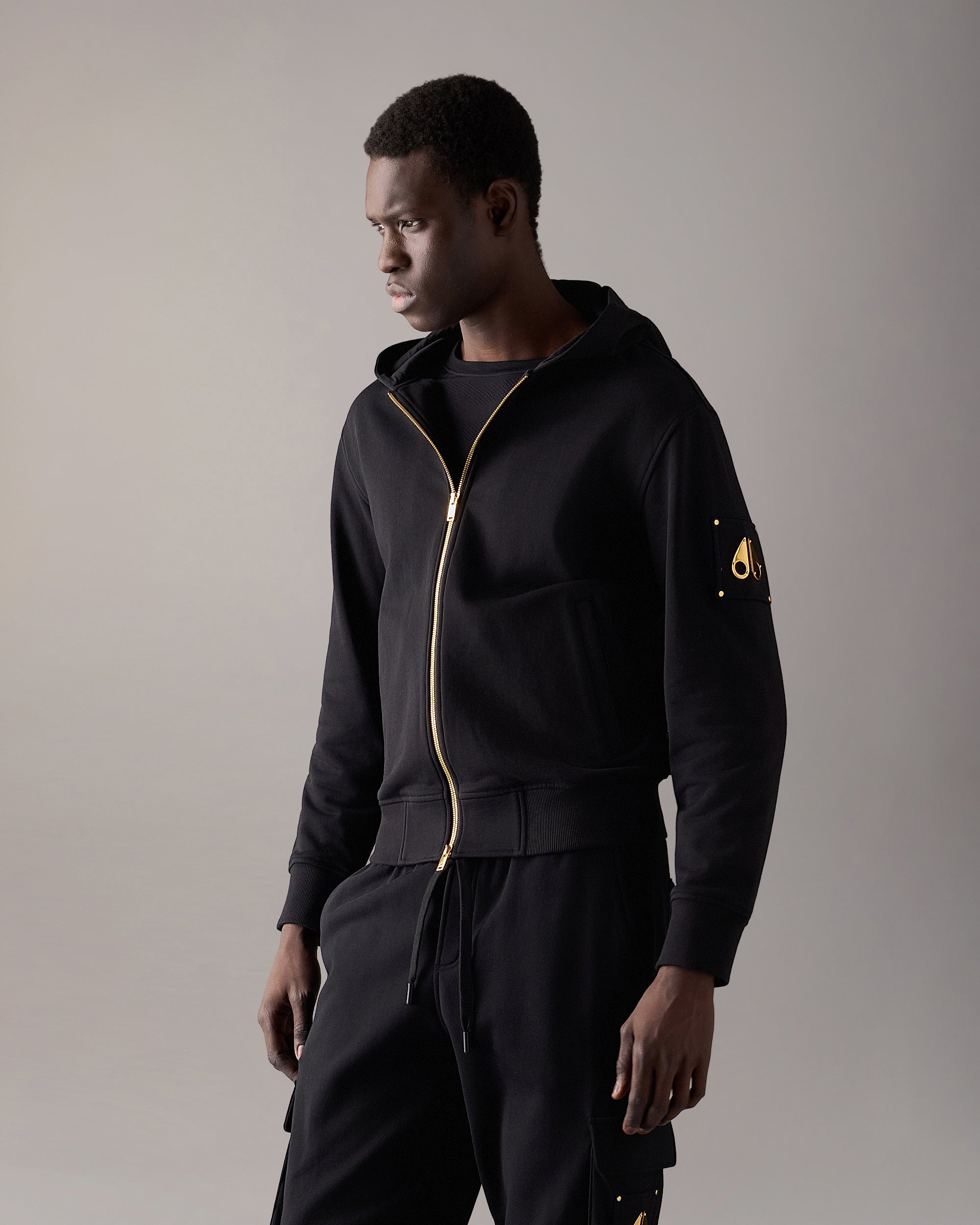Gold Series Hartsfield Zip-Up Hoodie | Men | Moose Knuckles