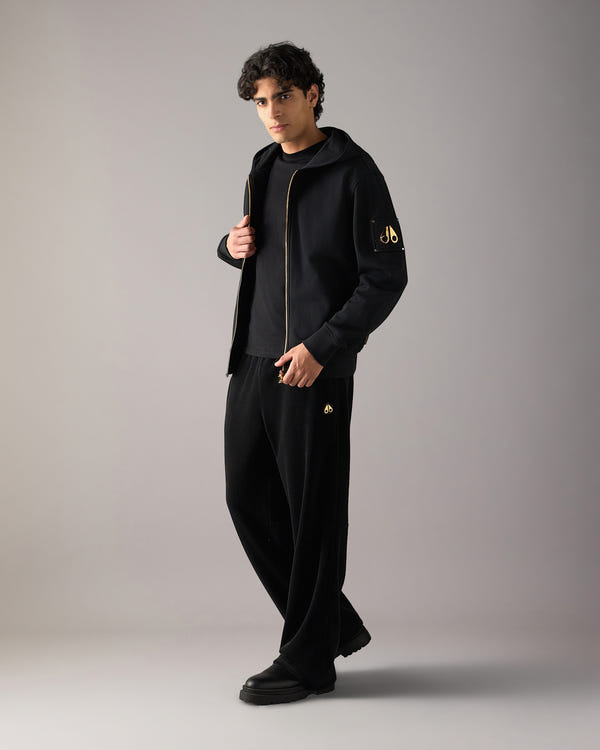 Moose Knuckles - M35MS609G - Gold Series Hartsfield Zip-Up Hoodie - MENS -  - Front