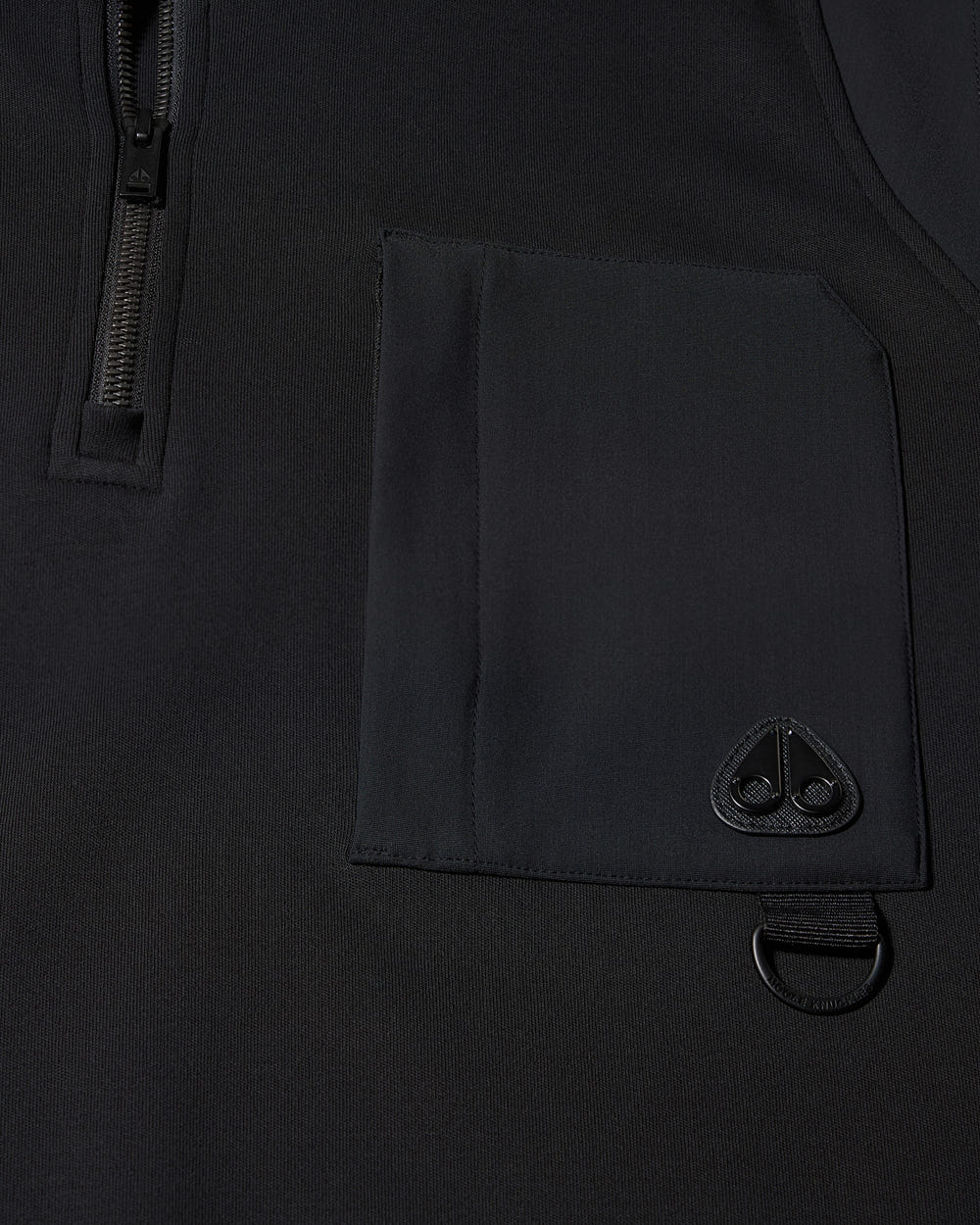 Moose Knuckles - M35MS615 - Dalon Quarter-Zip Sweatshirt  - MENS -  - Detail2