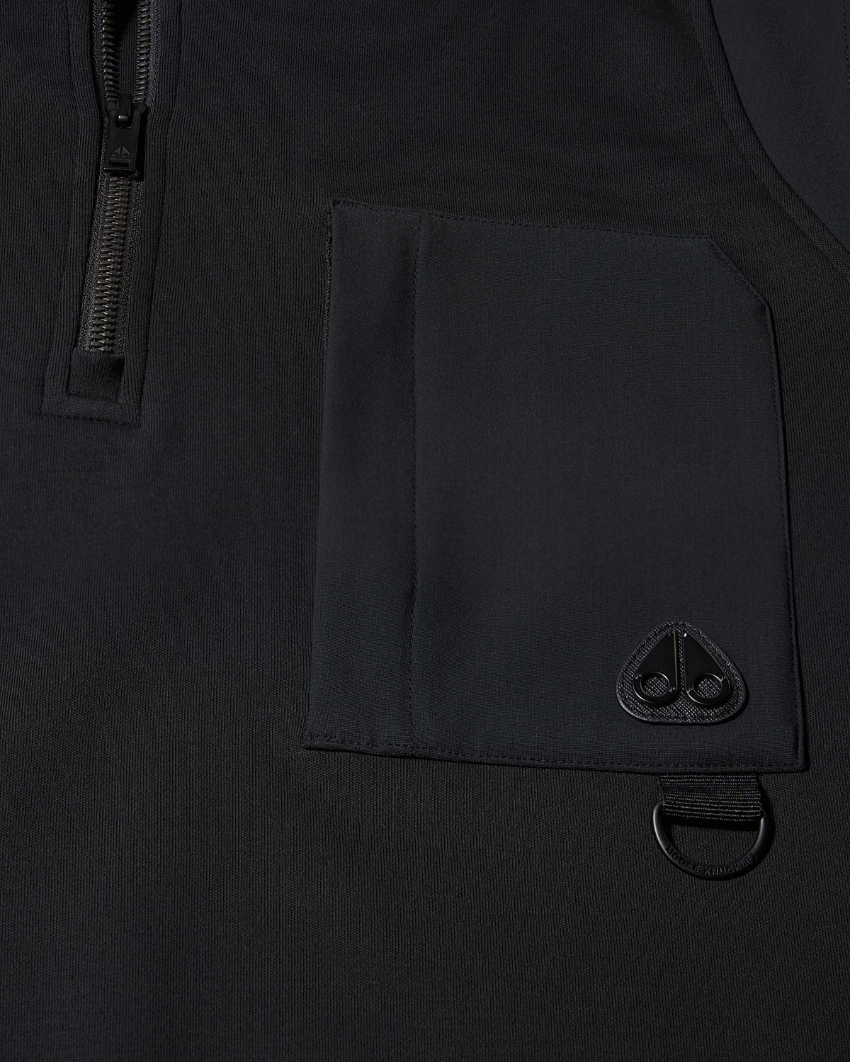 Moose Knuckles - M35MS615 - Dalon Quarter-Zip Sweatshirt  - MENS -  - Detail2