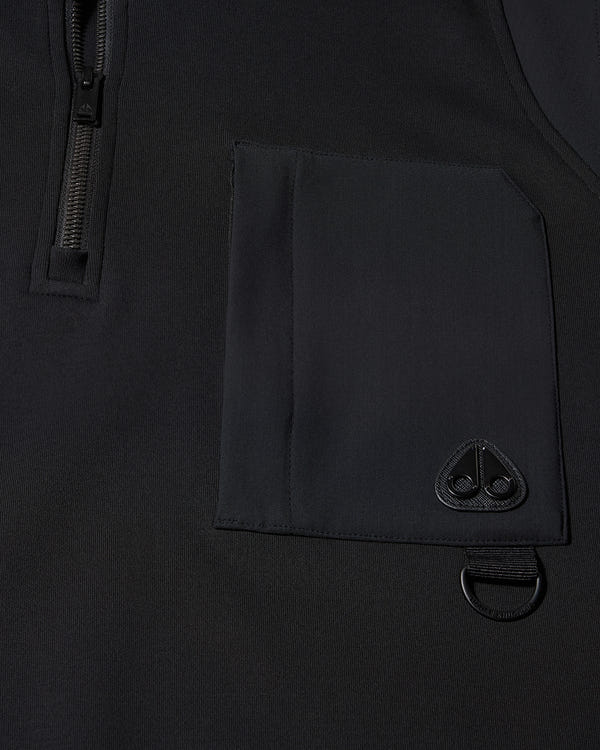 Moose Knuckles - M35MS615 - Dalon Quarter-Zip Sweatshirt  - MENS -  - Detail2