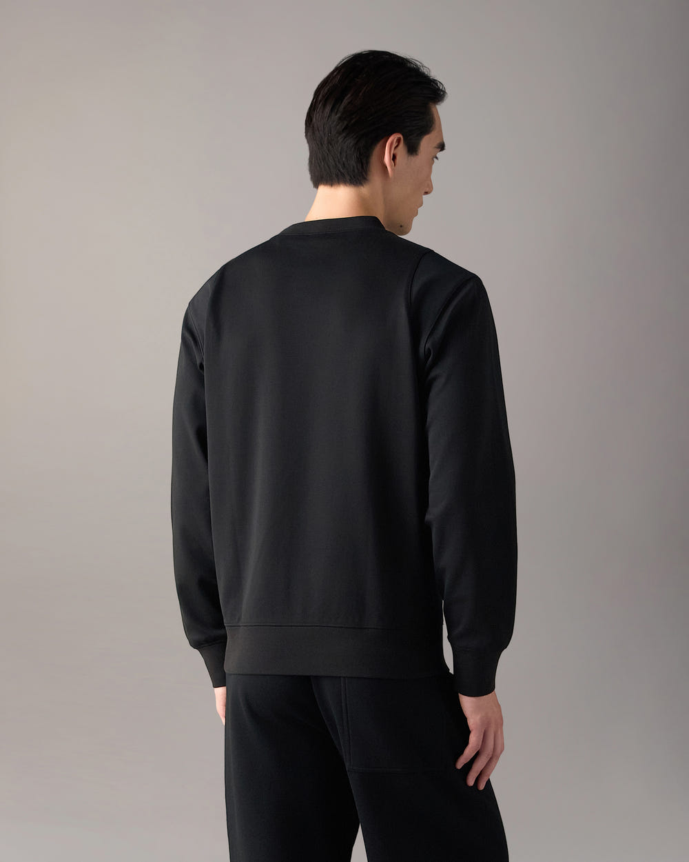 Moose Knuckles - M35MS618 - Dalon Crewneck Sweatshirt - MENS -  - Back