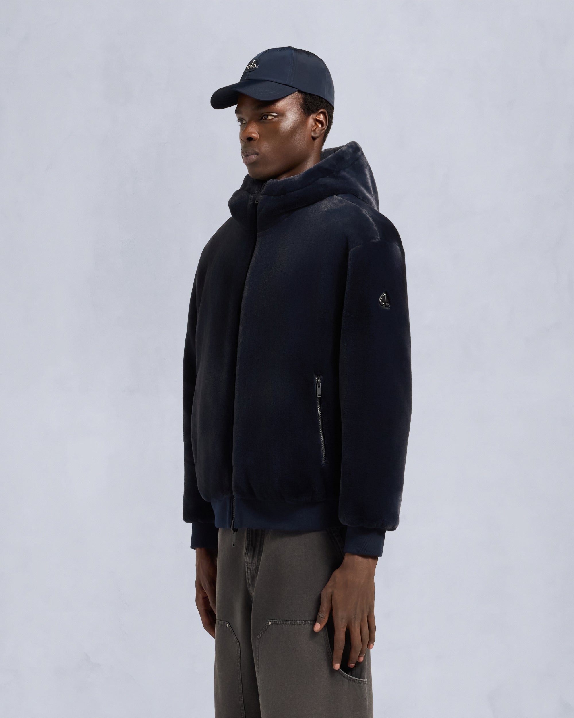 manielle ブルゾン MAN-TLE R19 Down-6 Double Down Blouson Black Recycled Nylon