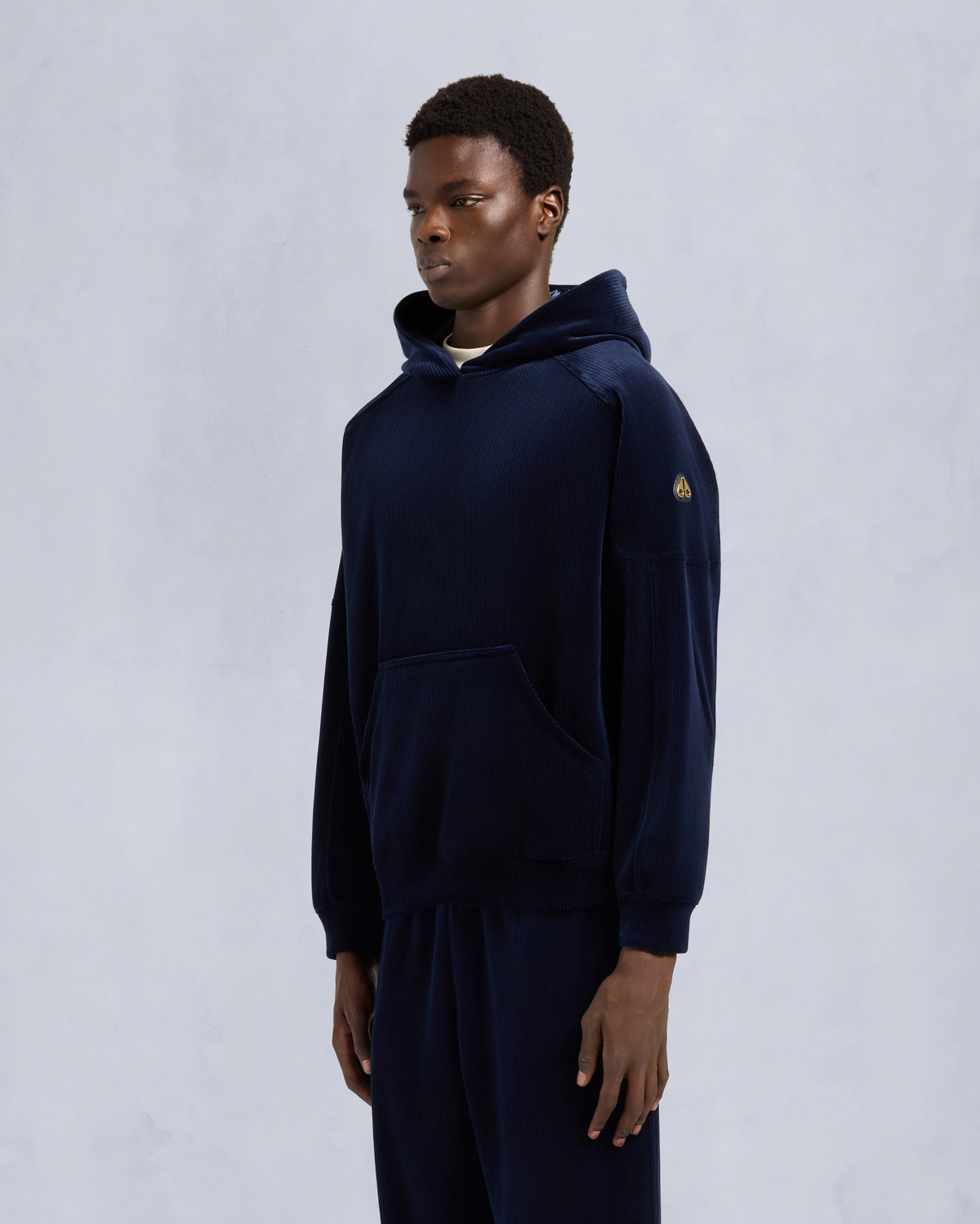 Moose Knuckles - M35MS650G - Gold Series Preston Hoodie - MENS -  - Front