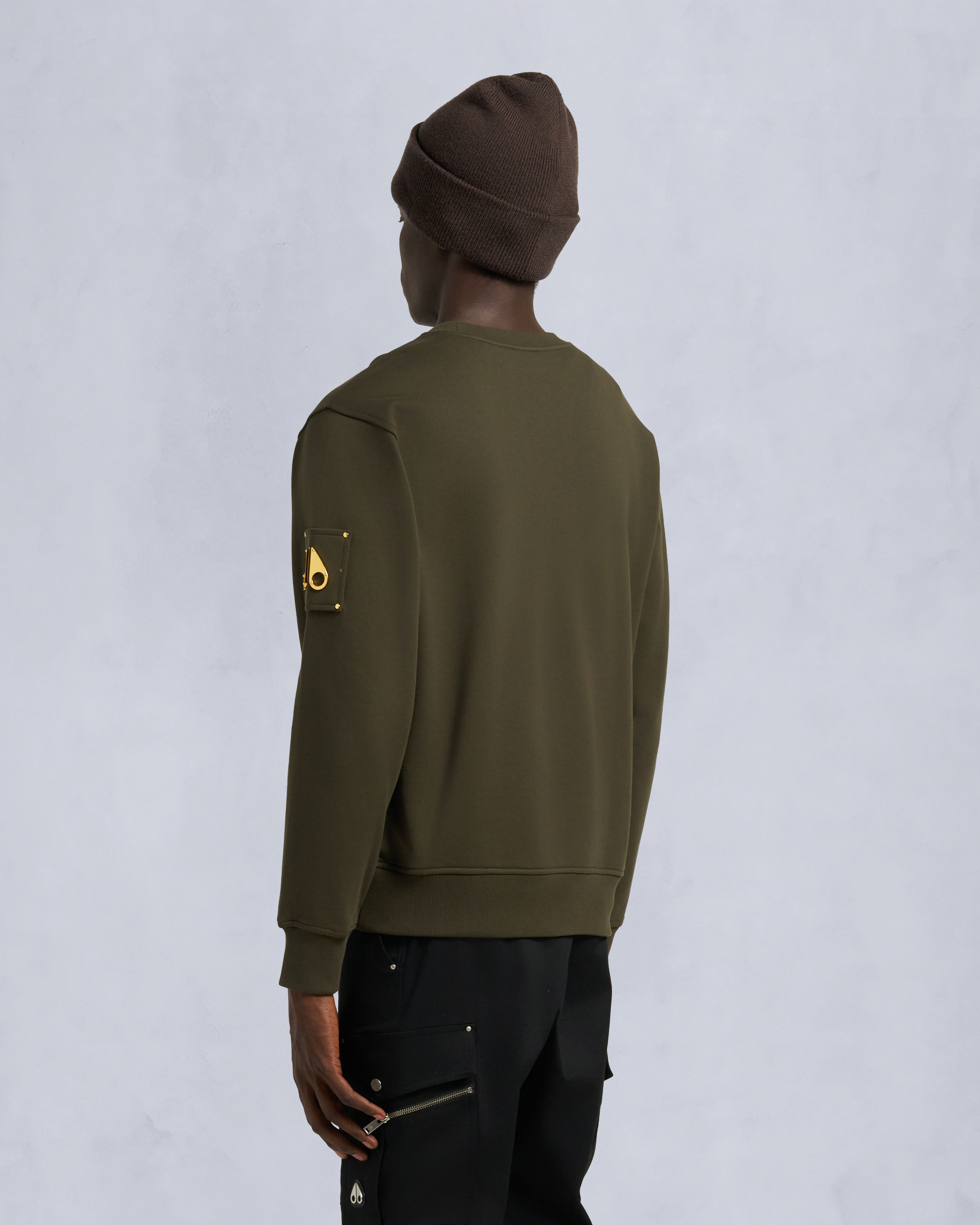 Moose Knuckles - M35MS673G - Gold Series Snyder Crew - MENS -  - Back