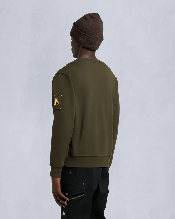 Moose Knuckles - M35MS673G - Gold Series Snyder Crew - MENS -  - Back