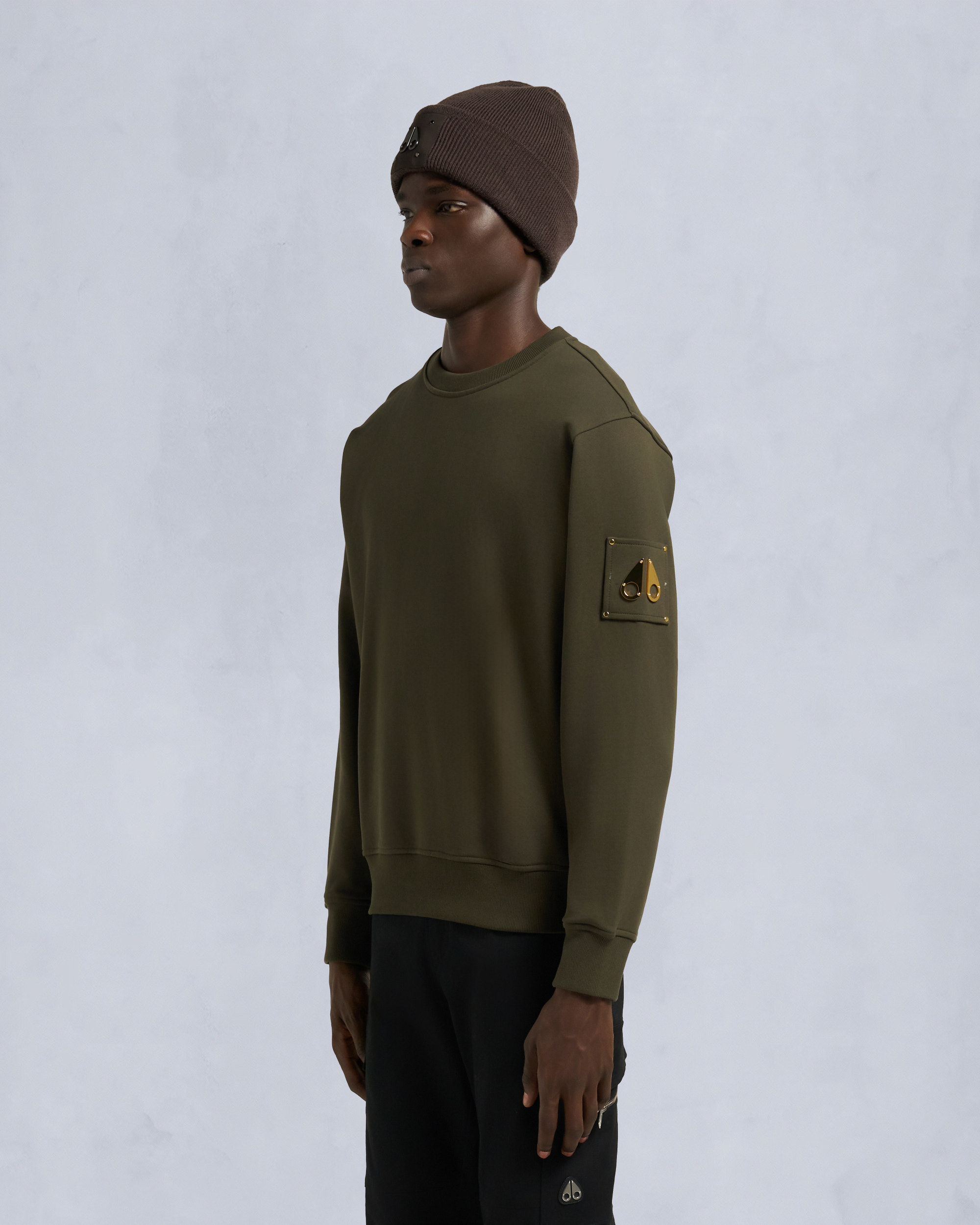 Moose Knuckles - M35MS673G - Gold Series Snyder Crew - MENS -  - Front