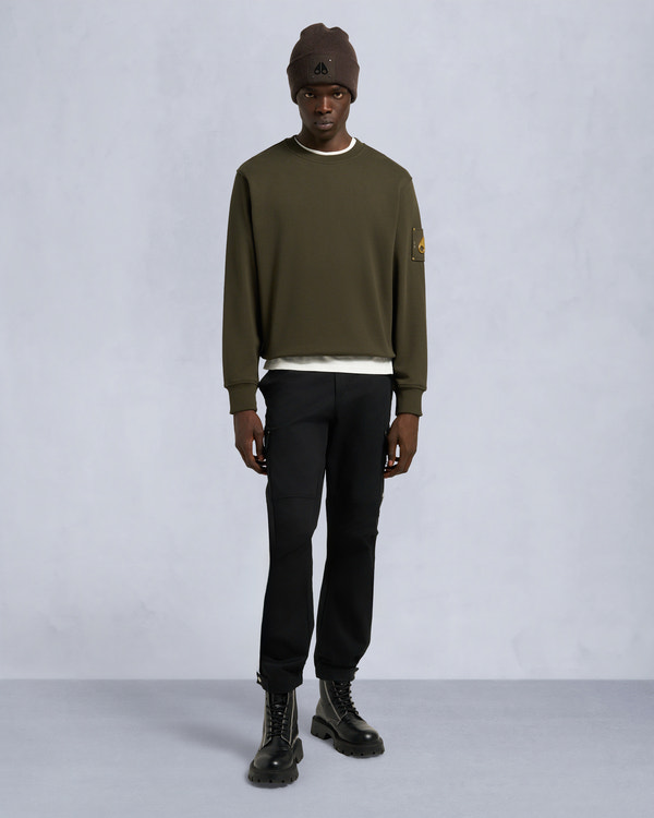 Moose Knuckles - M35MS673G - Gold Series Snyder Sweater - MENS -  - Front Category