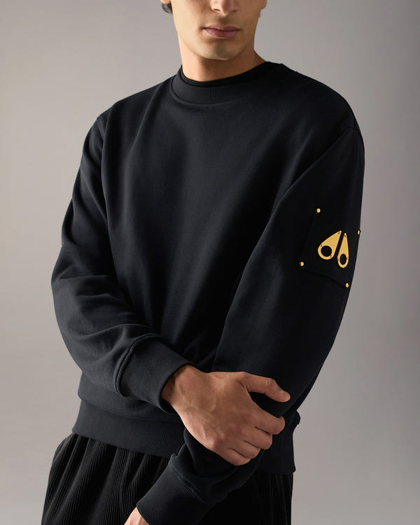 Moose Knuckles - M35MS673G - Gold Series Hartsfield Crewneck Sweatshirt - MENS -  - Detail1