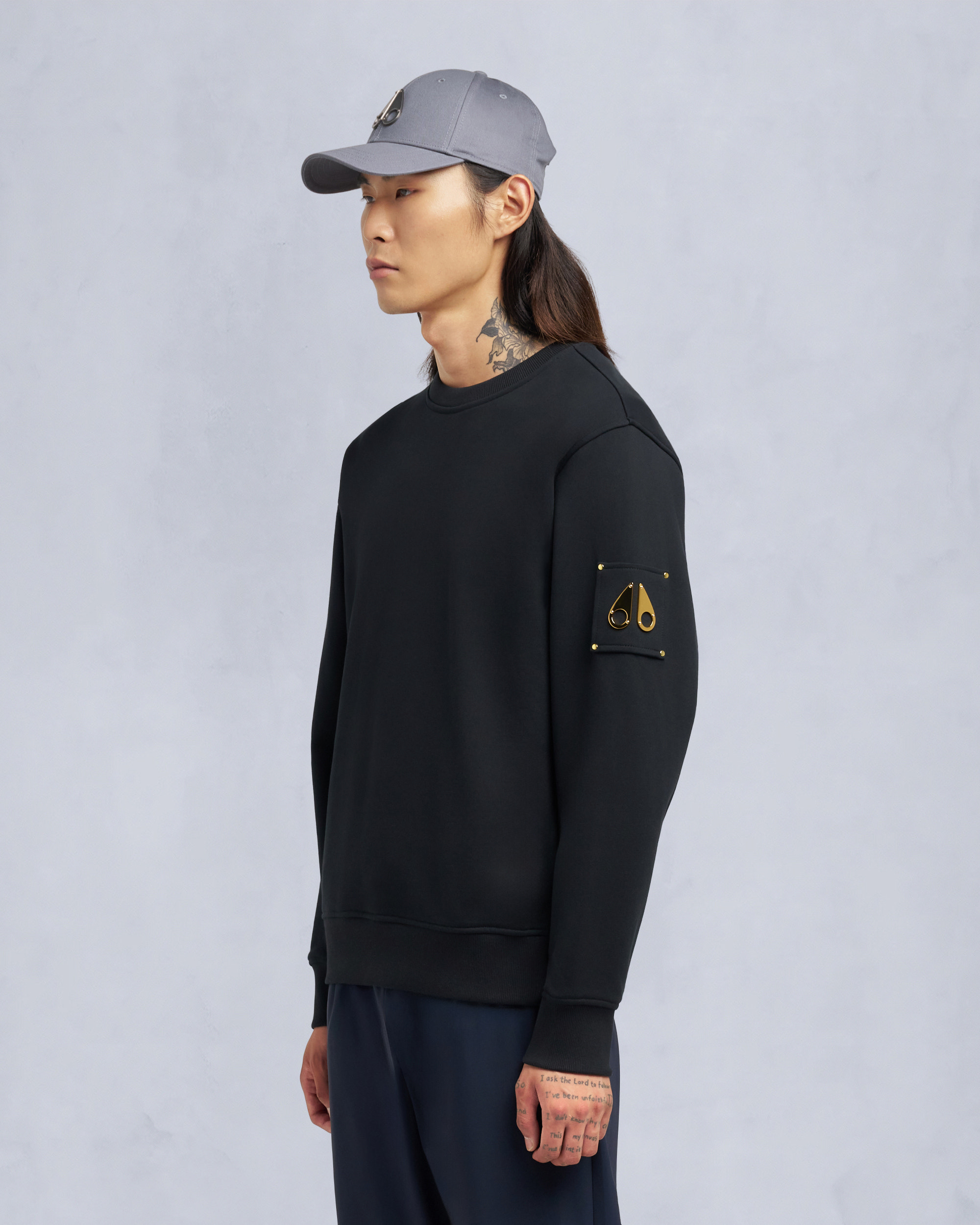 Moose Knuckles - M35MS673G - Gold Series Snyder Crew - MENS -  - Front