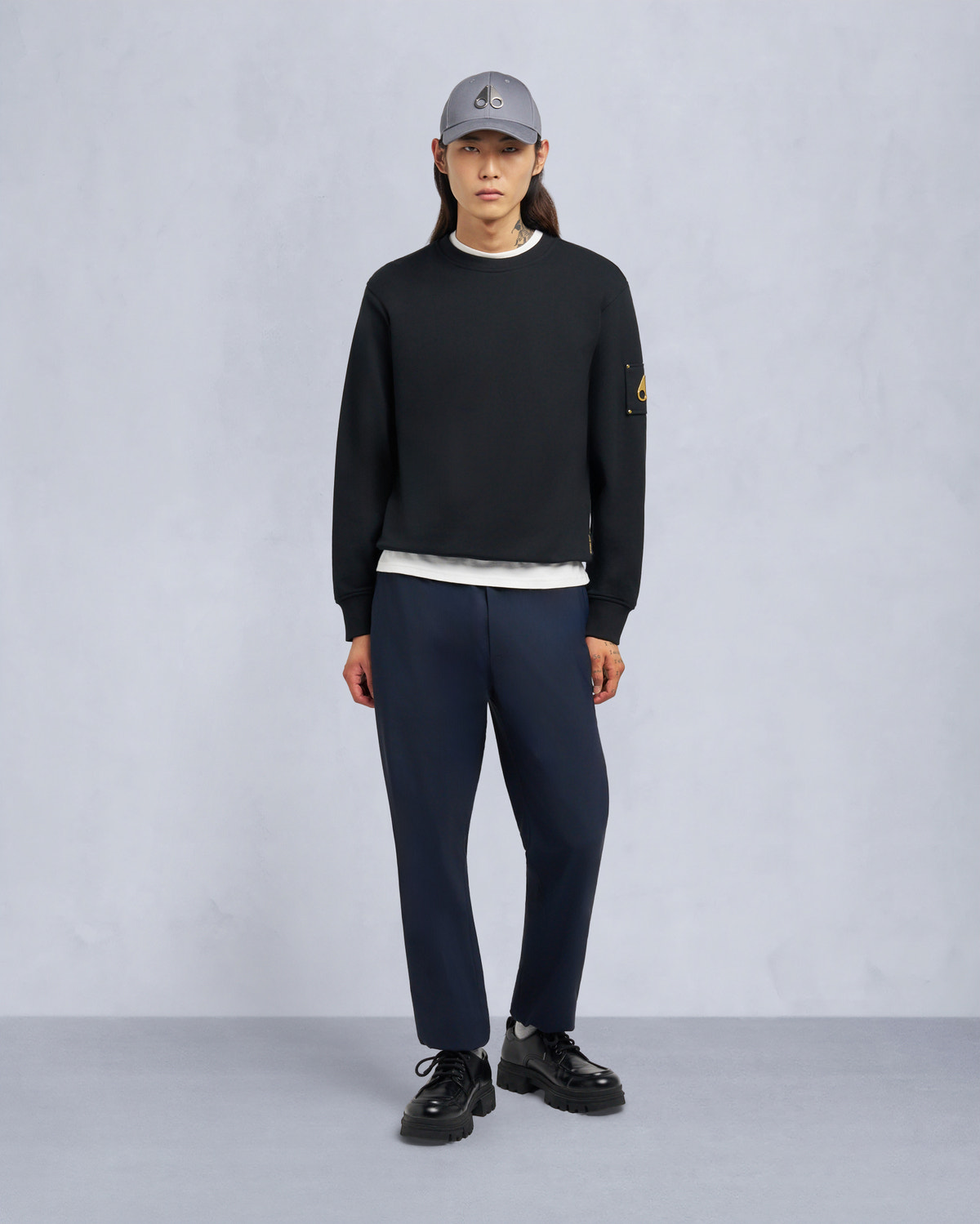 Moose Knuckles - M35MS673G - Gold Series Snyder Crew - MENS -  - Front Category