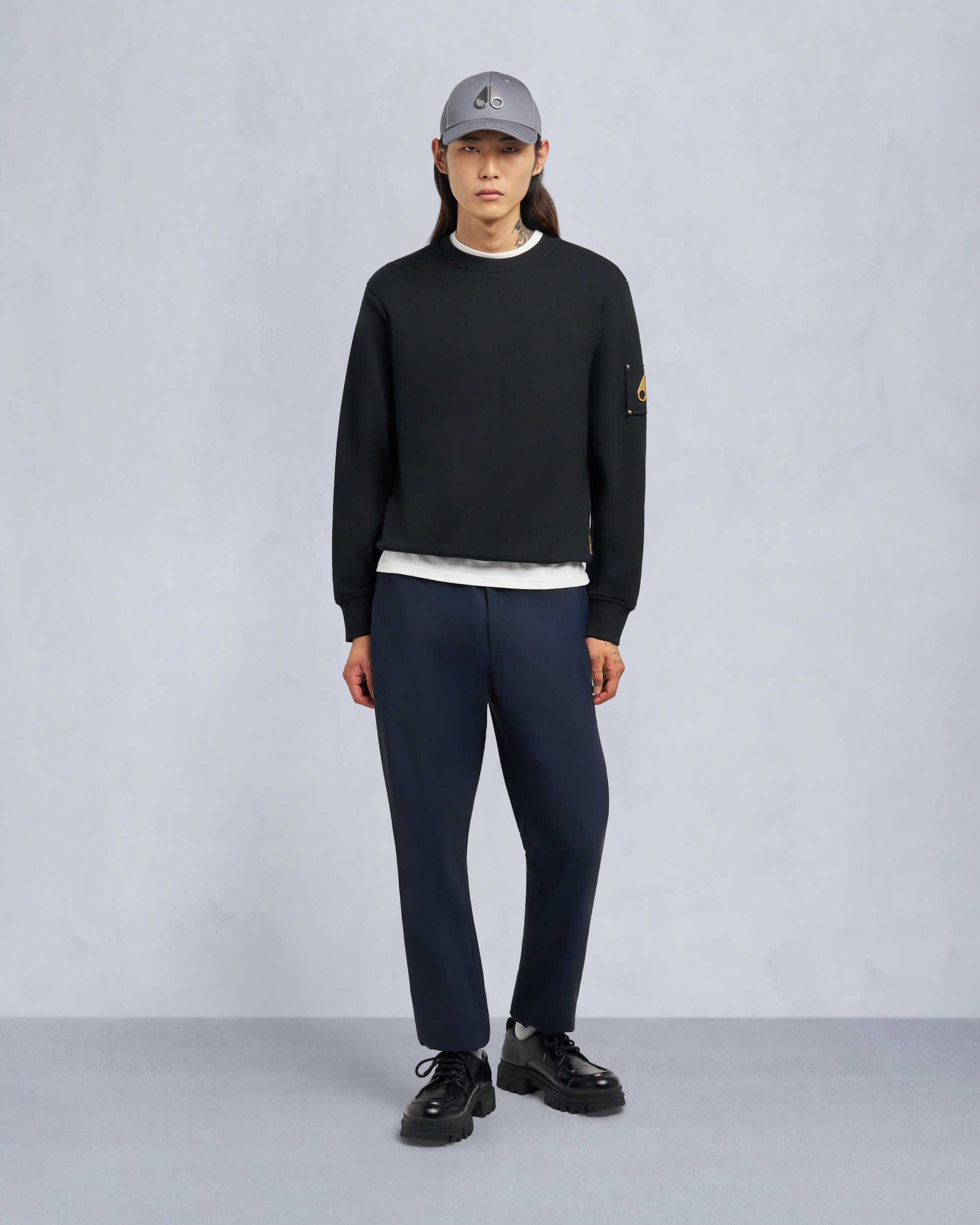 Moose Knuckles - M35MS673G - Gold Series Snyder Crew - MENS -  - Front Category