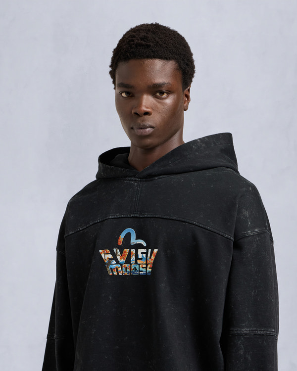 Moose Knuckles - M35MS681EV - Evisu x Moose Pullover Hoodie - MENS -  - Detail6