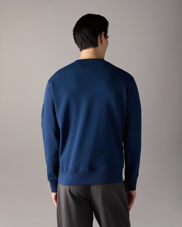 Moose Knuckles - M35MS706 - Hartsfield Crewneck Sweatshirt - MENS -  - Back