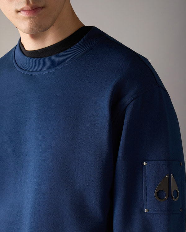 Moose Knuckles - M35MS706 - Hartsfield Crewneck Sweatshirt - MENS -  - Detail1