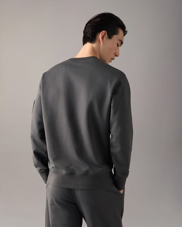 Moose Knuckles - M35MS706 - Hartsfield Crewneck Sweatshirt - MENS -  - Back