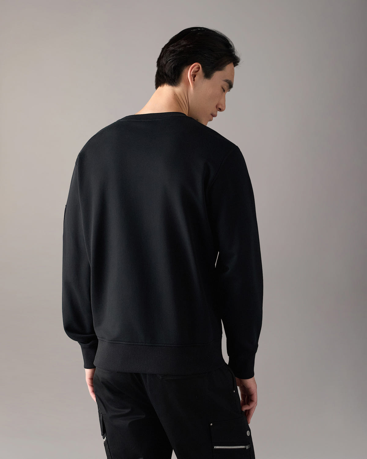 Moose Knuckles - M35MS706 - Hartsfield Crewneck Sweatshirt - MENS -  - Back