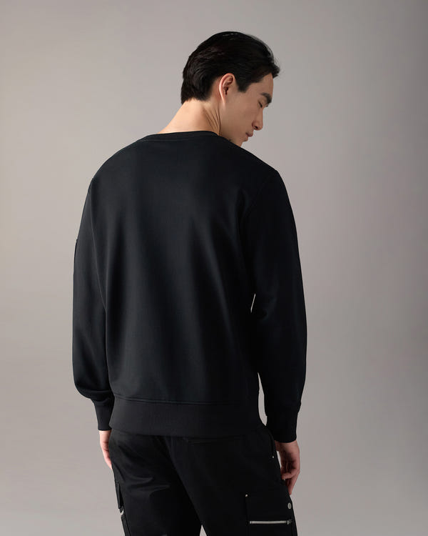 Moose Knuckles - M35MS706 - Hartsfield Crewneck Sweatshirt - MENS -  - Back
