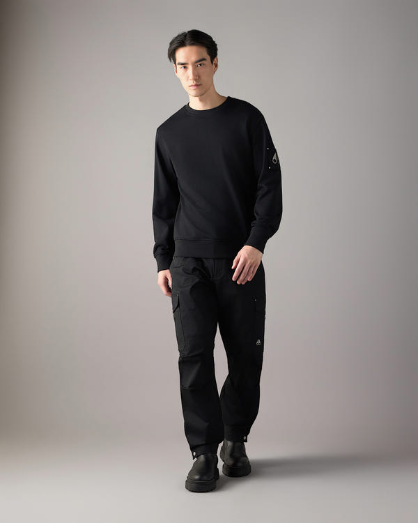 Moose Knuckles - M35MS706 - Hartsfield Crewneck Sweatshirt - MENS -  - Front
