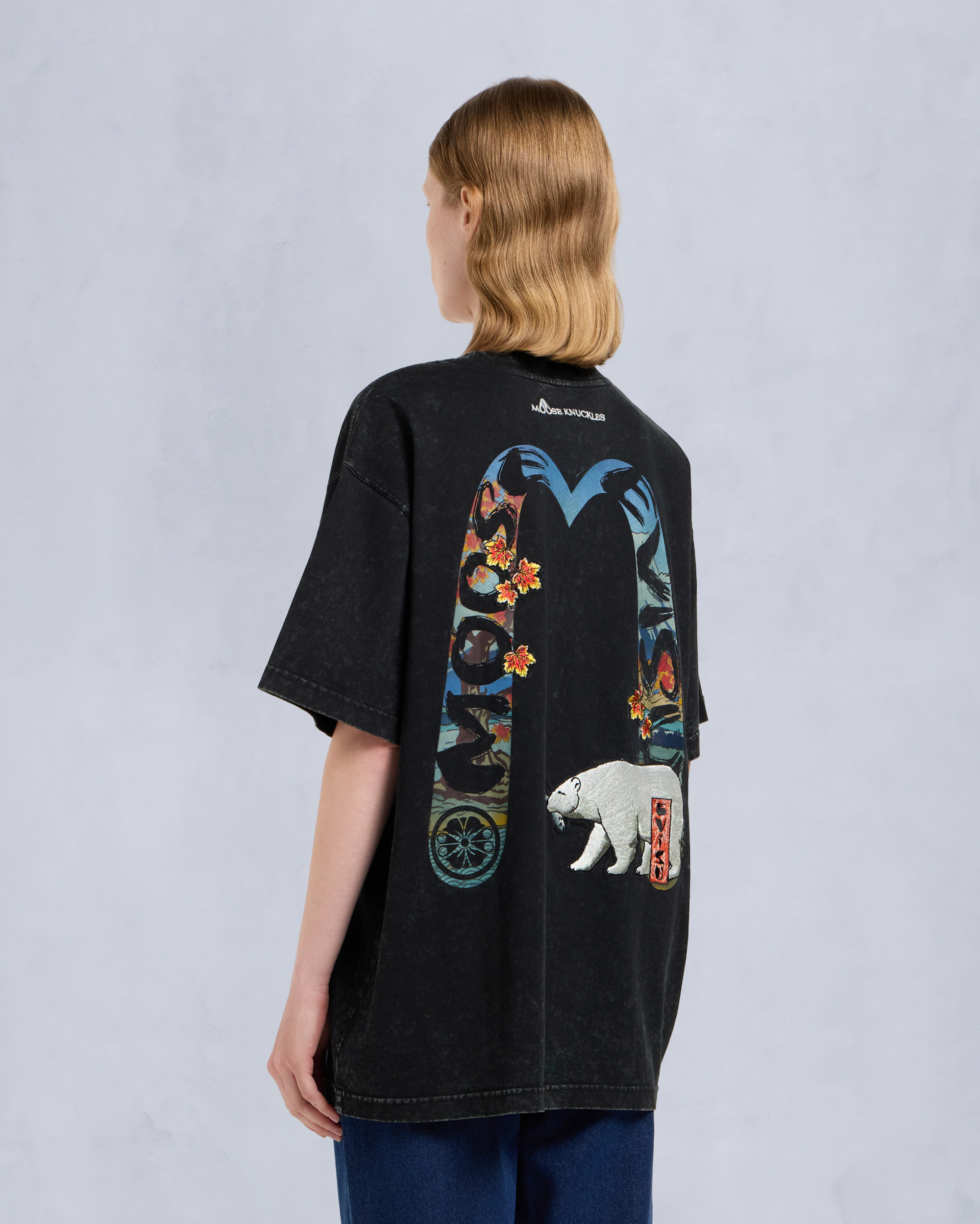Moose Knuckles - M35MT740EV - Evisu x Moose Tee - MENS -  - Back