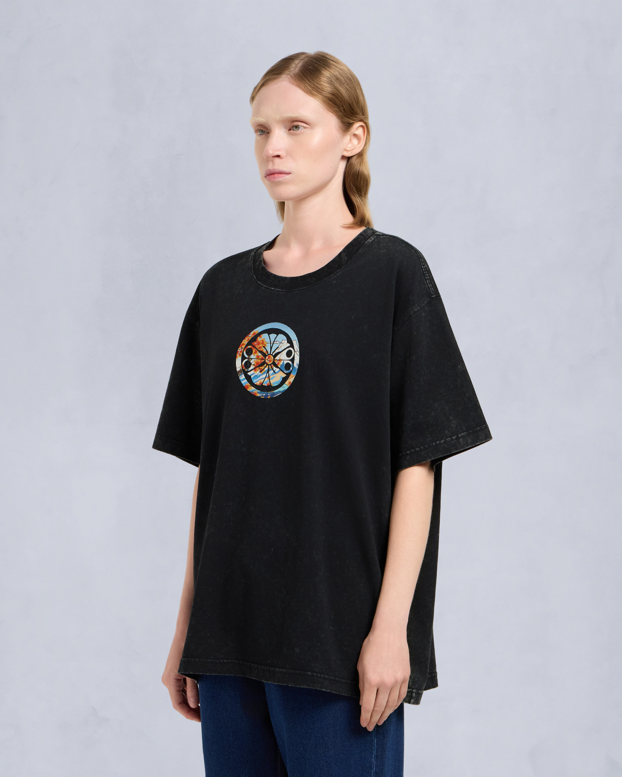 Moose Knuckles - M35MT740EV - Evisu x Moose Tee - MENS -  - Front