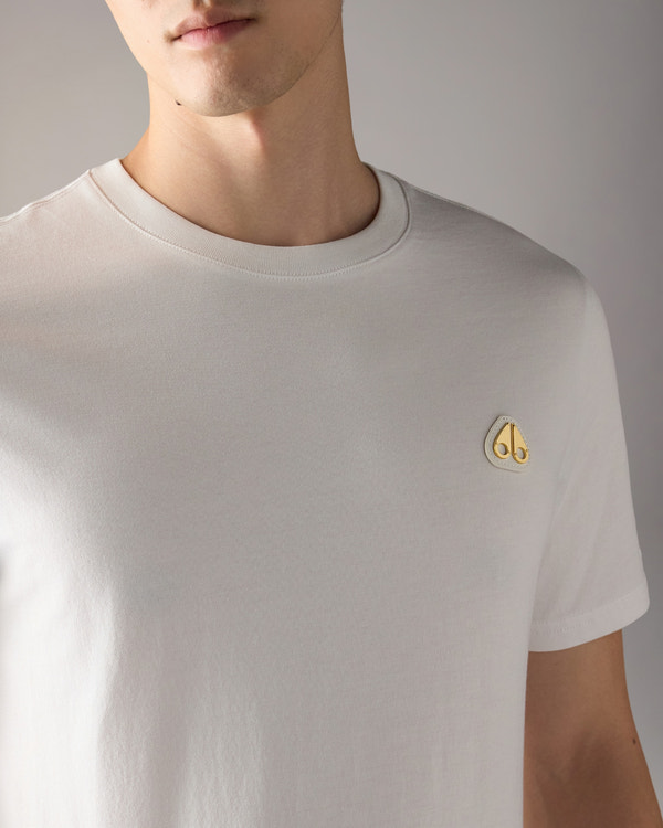 Moose Knuckles Mens Gold Series Crescent T-Shirt  M35MT777G Detail1