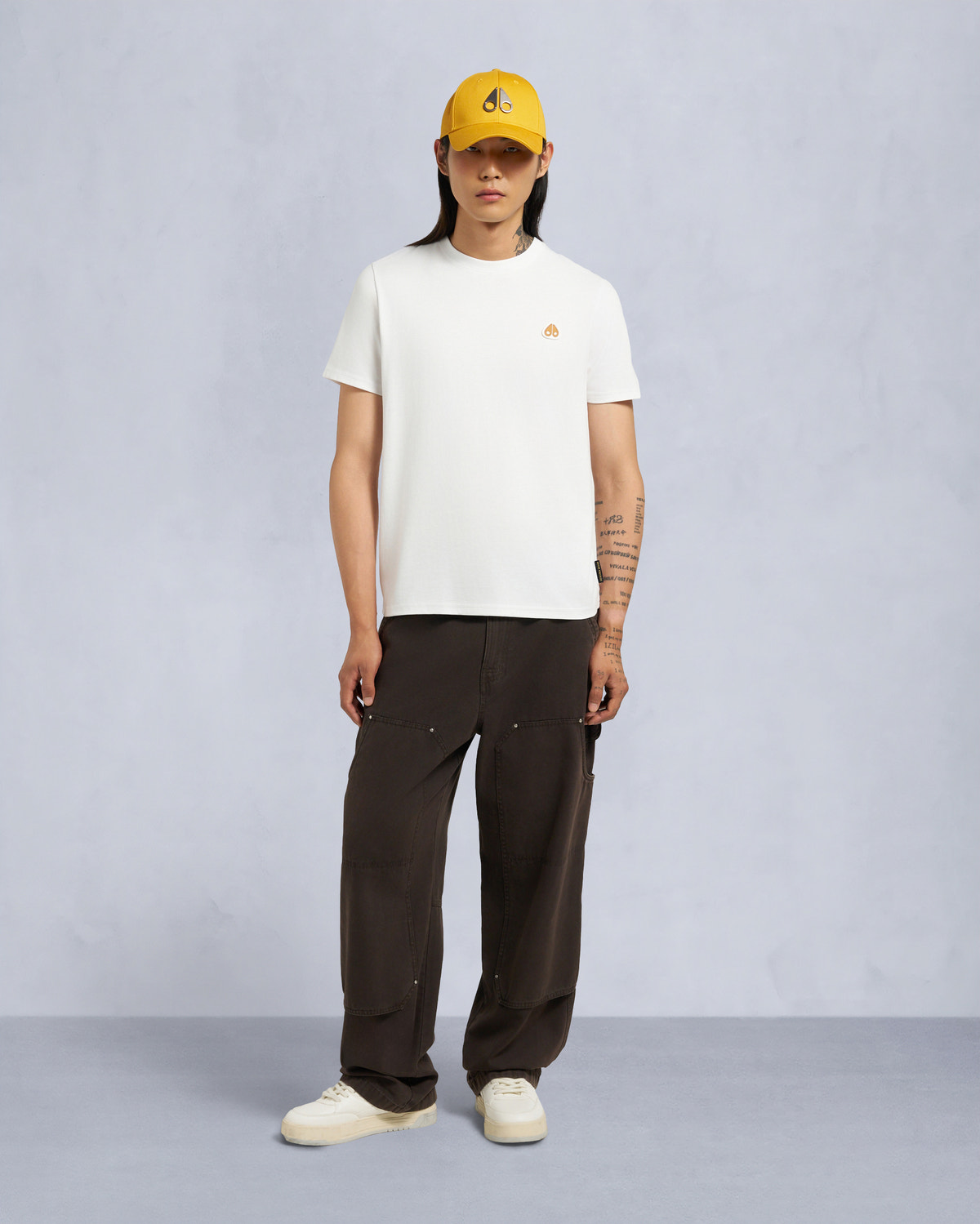 Moose Knuckles - M35MT777G - Gold Series T-shirt Crescent  - MENS -  - Front Category