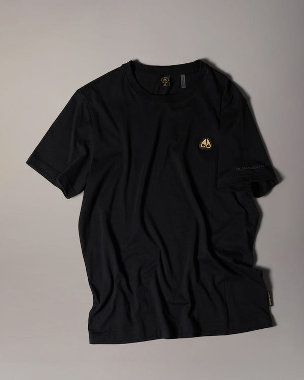 Moose Knuckles - M35MT777G - Gold Series Crescent T-Shirt - MENS -  - GM