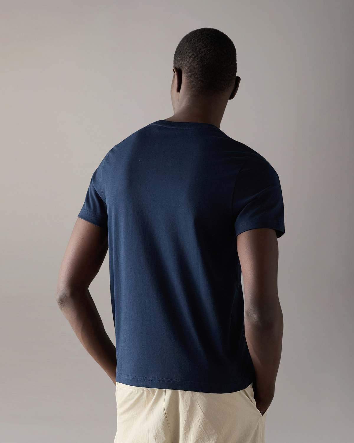 Moose Knuckles - M35MT777G - Gold Series Crescent T-Shirt - MENS -  - Back