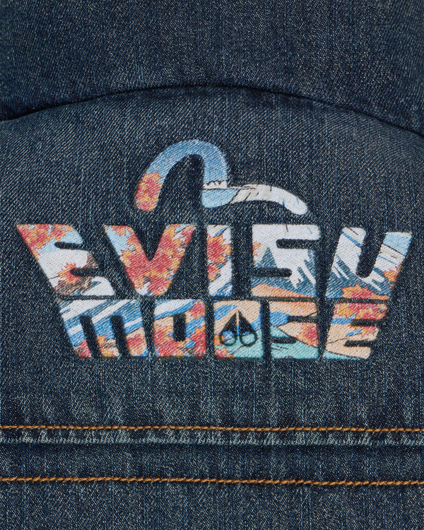 Moose Knuckles - M35MV450EV - Evisu x Moose Denim Everest Puffer Vest - MENS -  - Detail1