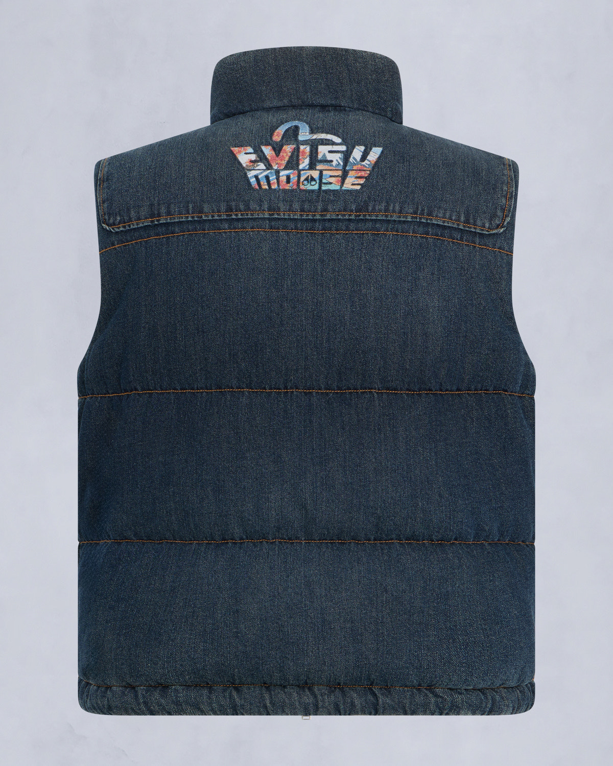 Moose Knuckles - M35MV450EV - Evisu x Moose Denim Everest Puffer Vest - MENS -  - Detail2