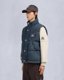 Moose Knuckles - M35MV450EV - Evisu x Moose Denim Everest Puffer Vest - MENS -  - Front