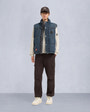 Moose Knuckles - M35MV450EV - Evisu x Moose Denim Everest Puffer Vest - MENS -  - Front Category