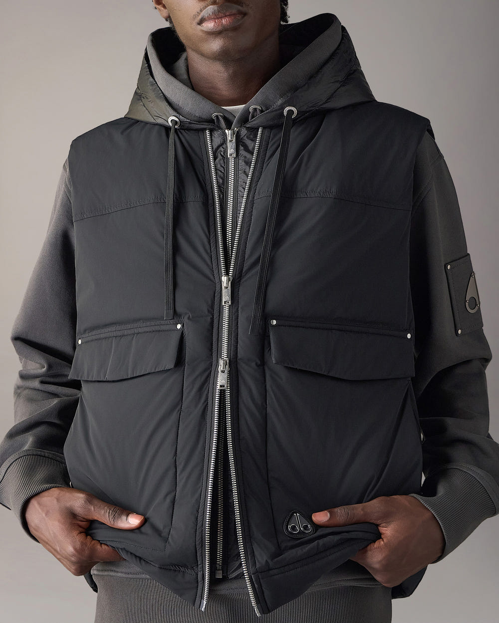 Moose Knuckles - M35MV481 - Brixton Vest - MENS -  - Detail1