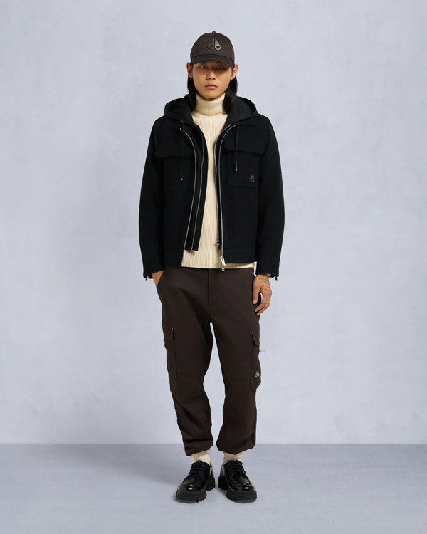 Moose Knuckles Mens Snowdon Shirt Jacket  M35MW407 Front Category