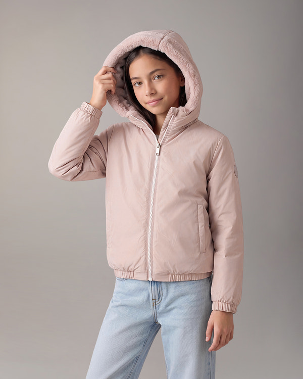 Moose Knuckles - M35US721 - Kids Simcoe Bunny Reversible Jacket - KIDS -  - Detail1