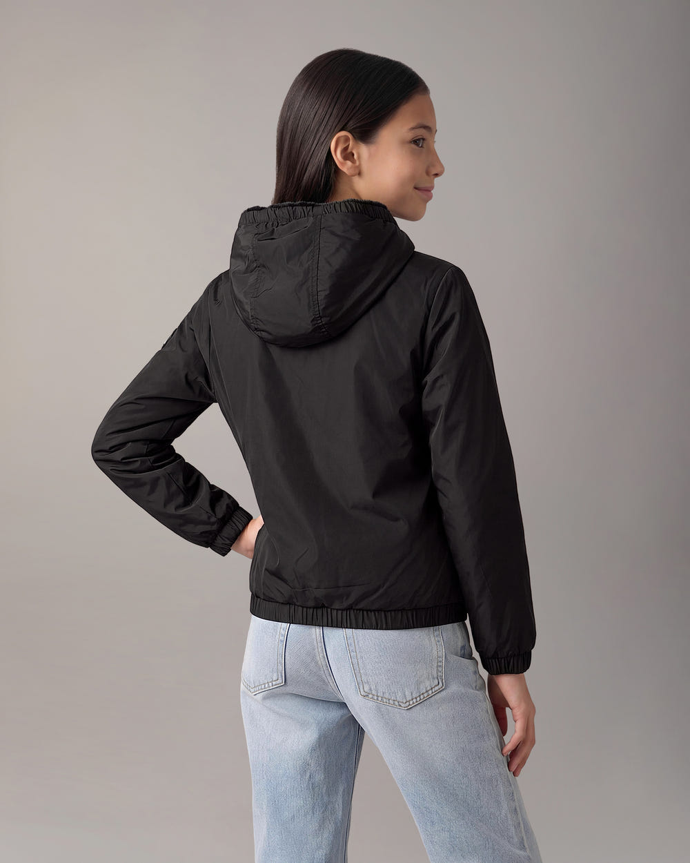Moose Knuckles - M35US721 - Kids Simcoe Bunny Reversible Jacket - KIDS -  - Detail2