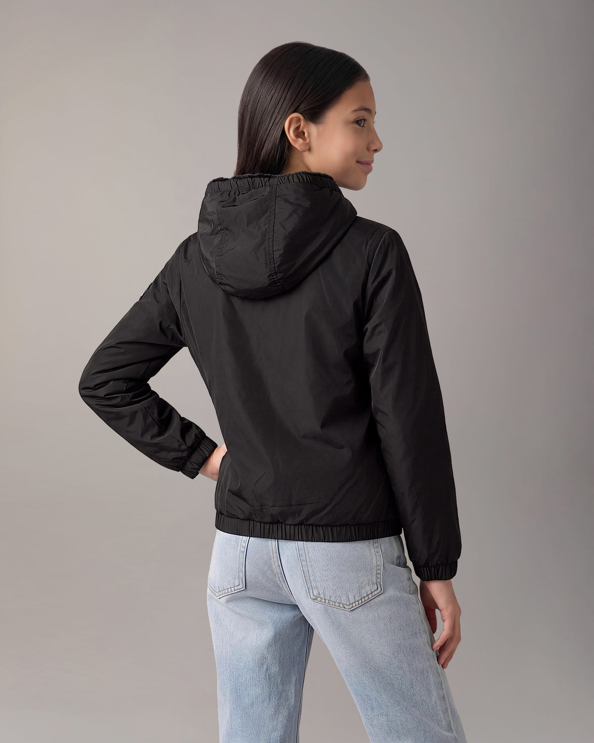 Moose Knuckles - M35US721 - Kids Simcoe Bunny Reversible Jacket - KIDS -  - Detail2